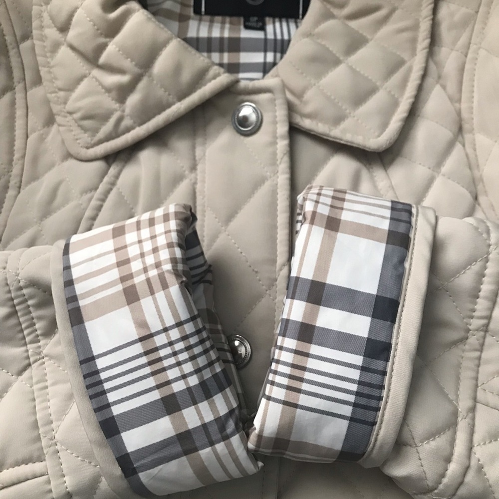 Portrait Spring Jacket in Stone Color